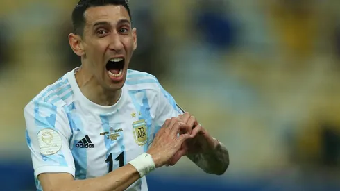 Di María fue el encargado del gol histórico en el Maracaná