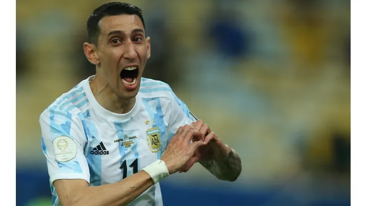 Di María fue el encargado del gol histórico en el Maracaná