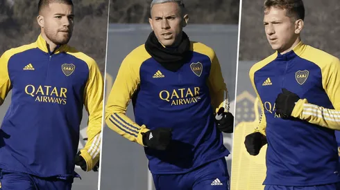 Weigandt, Briasco y Rolón, tres de los que ingresarán en la lista de Boca.