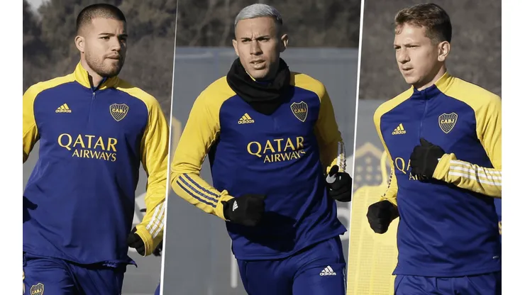 Weigandt, Briasco y Rolón, tres de los que ingresarán en la lista de Boca.