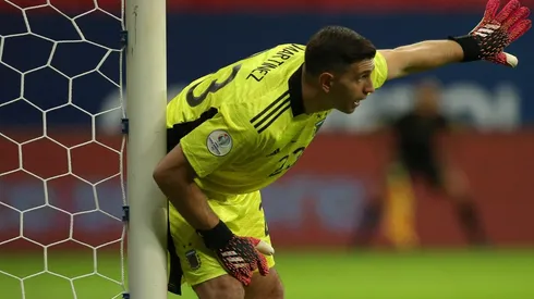 Emiliano Martínez en la Copa América.