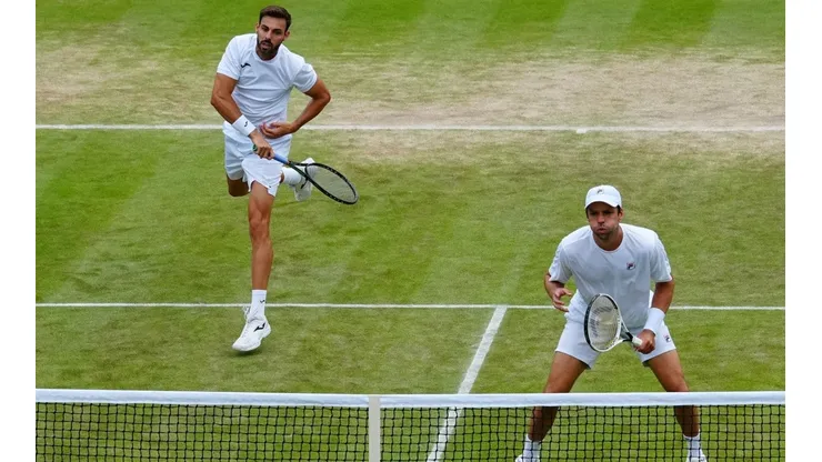Marcel Granollers y Horacio Zeballos aguardan por su histórica final de Wimbledon (Foto: Getty Images).