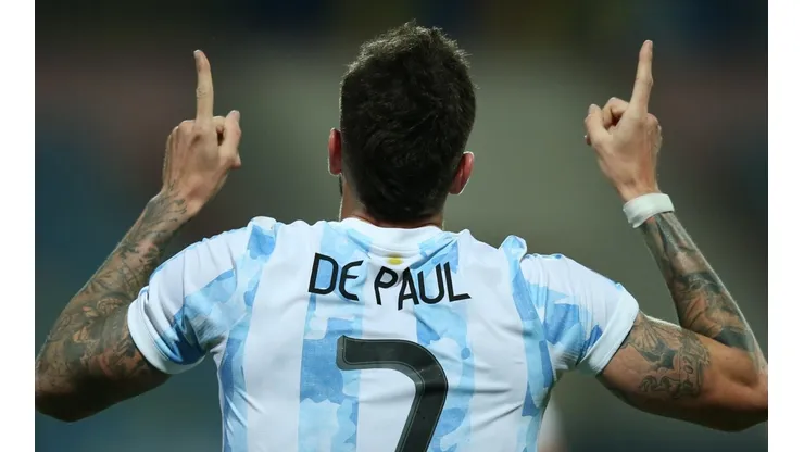 De Paul está enfocado en el gran partido.