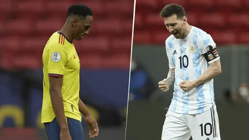 La verdadera razón del enojo de Messi con Yerry Mina. (Getty Images)