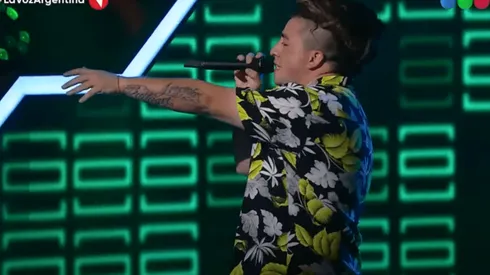 Franco Leiva, el participante que puede ganar La Voz Argentina (Fuente: YouTube La Voz Argentina)