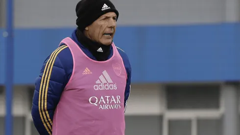 Miguel Ángel Russo en la pretemporada de Boca.