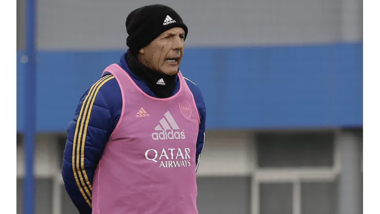 Miguel Ángel Russo en la pretemporada de Boca.