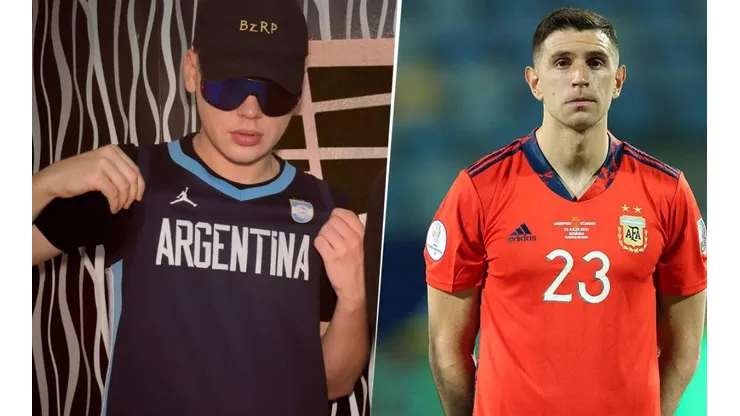 "Era la Session 23": el tuitazo de Bizarrap para Emi Martínez