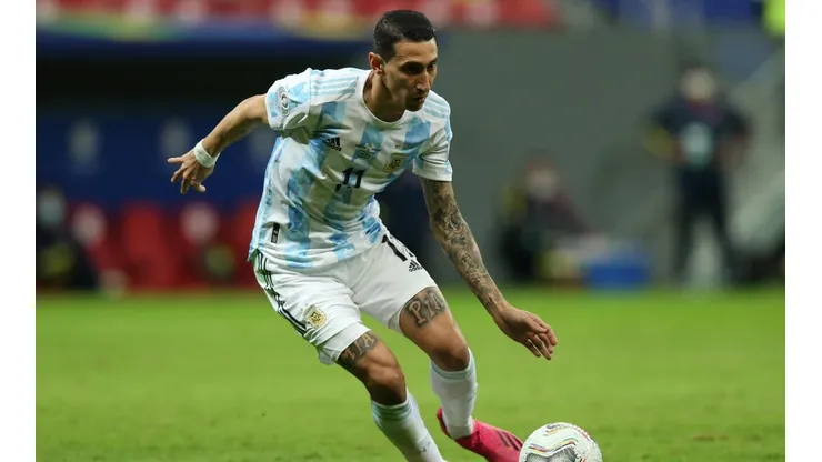 La emocionante reacción de Di María luego de confirmarse el paso a la final