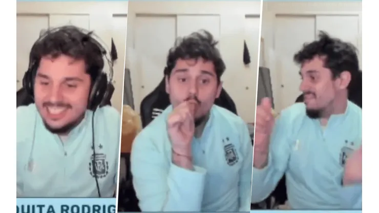 Luquitas Rodríguez y su reacción al penal de Martínez a Mina.