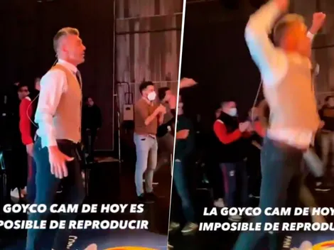 Goycochea, totalmente descontrolado en la victoria de Argentina