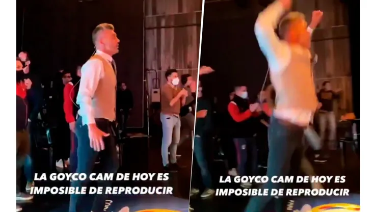 El festejo alocado de Goyco en los penales