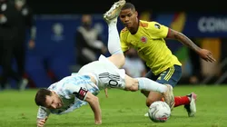 El pulpo colombiano estuvo a la altura del partido.