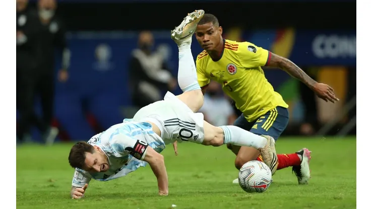El pulpo colombiano estuvo a la altura del partido.
