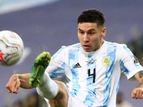 Gonzalo Montiel fue el argentino que más recuperó en la final de la Copa América