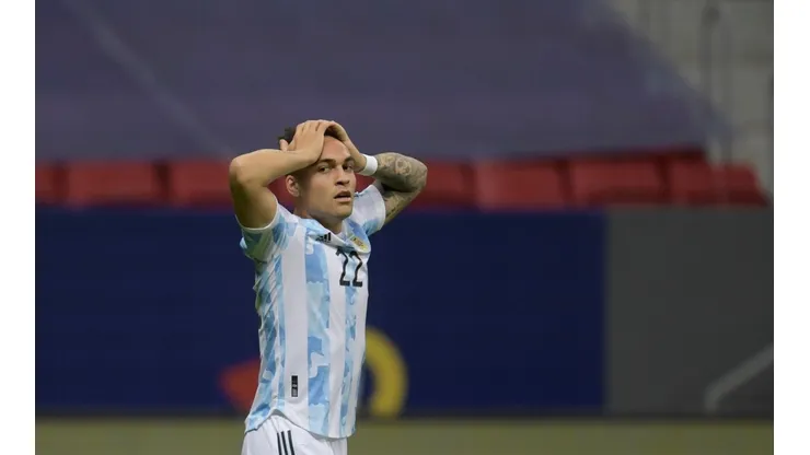 No se puede creer: el increíble gol que se perdió Lautaro Martínez