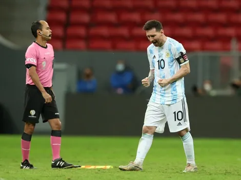El grito de Messi a Yerry Mina después de errar el penal: "¡Bailá ahora!" 