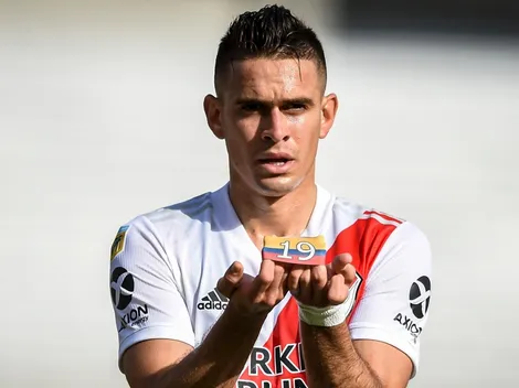 El video de Borré para despedirse de River: "Me hicieron sentir de la casa"