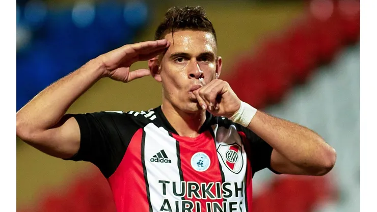 Rafael Santos Borré, exjugador de River (Foto: Getty Images)