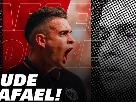 Oficial: con un video, el Frankfurt anunció el fichaje de Borré hasta 2025