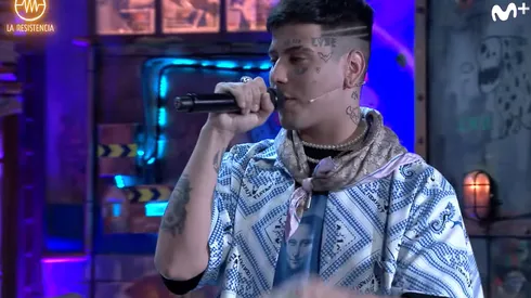 Duki tiró magia en La Resistencia.