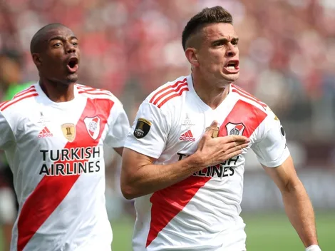 Fría como la semana pasada: la despedida de River a Borré tras irse libre a Alemania