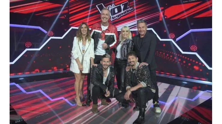Marley y los cinco jurados de La Voz Argentina, líderes en el rating.