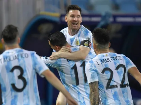 Di María la recuperó, Messi habilitó a Lautaro y Argentina liquidó el partido