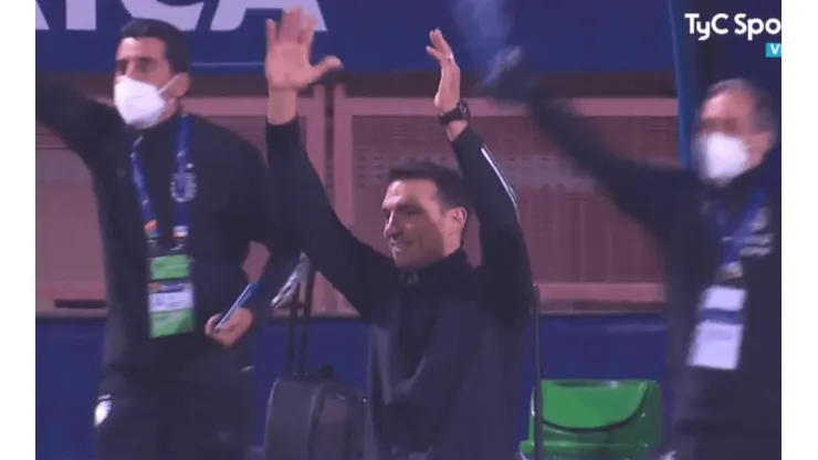 Scaloni somos todos: la reacción del DT al golazo de Messi