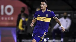 Cristian Pavón durante un partido de Boca Juniors.