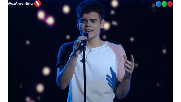 Gustavo Costas, el participante santiagueño de La Voz Argentina (Fuente: YouTube La Voz Argentina)
