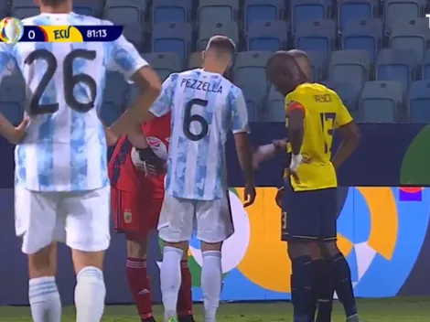 Se emocionó Bilardo: el gesto de Dibu Martínez cuando parecía lesionado