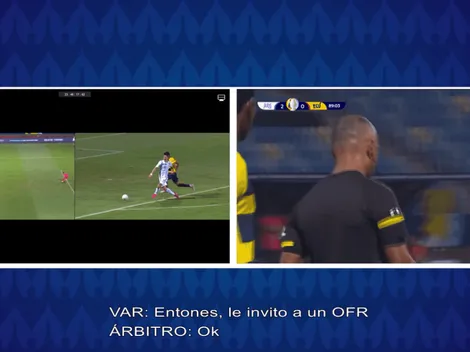 Los audios del VAR le pusieron fin al misterio de la jugada de Di María