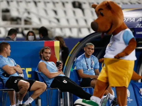 Ayer fue al banco en la Copa América y hoy metió un golazo en el clásico uruguayo