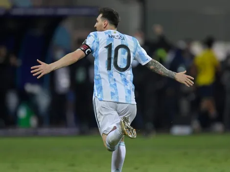 Video: así vivieron Zanetti y su familia el golazo de Messi contra Ecuador