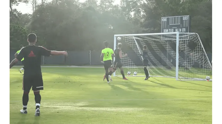 Girotti metió un golazo ante Florida Soldiers.
