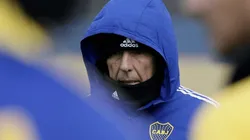 Miguel Ángel Russo, manejando la pretemporada de Boca.