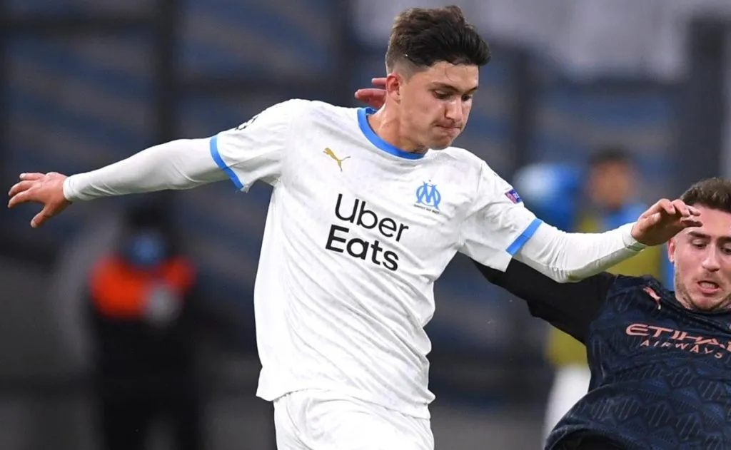 Leonardo Balerdi, jugador de Olympique de Marsella.