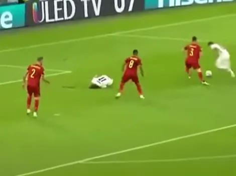 Immobile se hizo el lesionado y se levantó cuando vio que fue gol