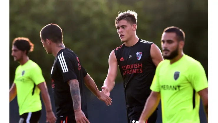 Federico Girotti, la figura de River en el triunfo sobre Florida Soldiers (Foto: River vía Twitter)