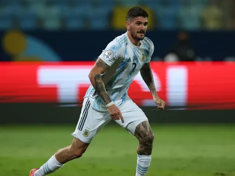Rodrigo De Paul fue el argentino que más faltas recibió ante Ecuador
