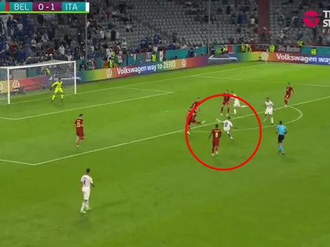 Video: el golazo de Insigne para Italia ante Bélgica