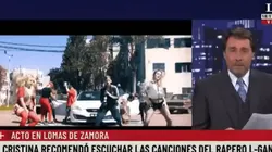 Video: Feinmann se enteró que a Cristina le gusta L-Gante y se puso a analizarlo en vivo