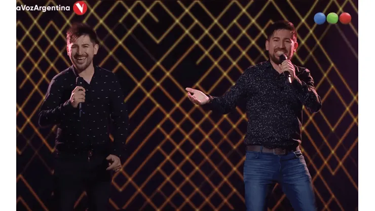 Los mellizos Daniel y Leonardo Vilchez tuvieron una exitosa revancha en La Voz Argentina 2021 (Fuente: YouTube La Voz Argentina)