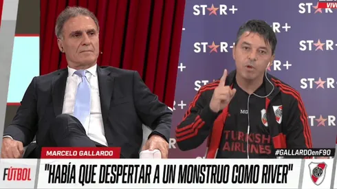 Gallardo defendió a muerte a uno de sus dirigidos: "Cuando llegamos, era resistido por el hincha de River"