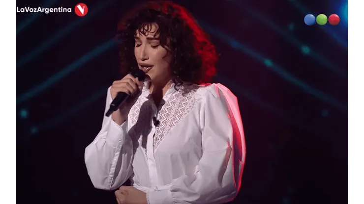 Emma Lusicich, la participante que cantó perfecto pero ningún jurado la eligió (Fuente: La Voz Argentina)