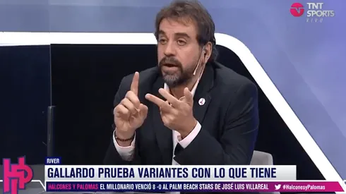 Distasio no entiende una decisión del Muñeco.