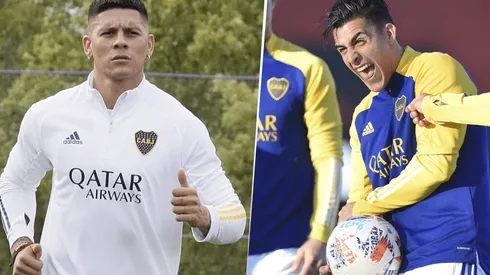 Marcos Rojo y el apodo de Cristian Pavón.