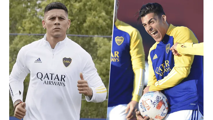 Marcos Rojo y el apodo de Cristian Pavón.