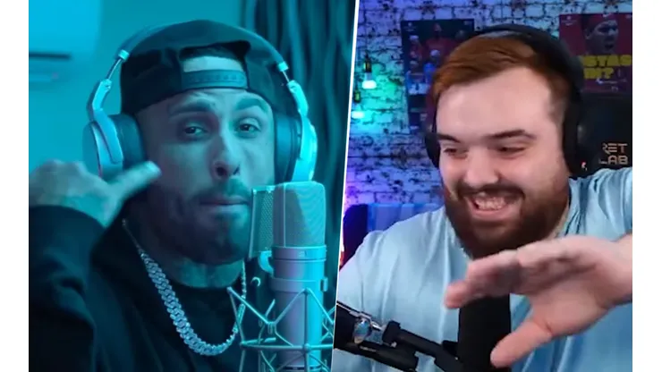 Ibai y su reacción al Music Sessions de Bizarrap con Nicky Jam.